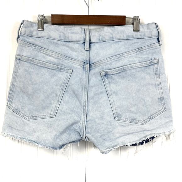 Old Navy‎ OG Shorts Womens Size 12 Light Wash Denim Summer Boho Festival Beach - Picture 5 of 11